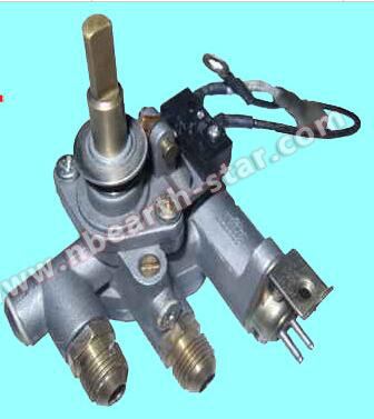 Gas cooker aluminum valve
